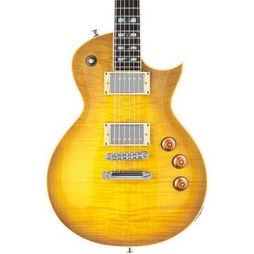 ESP LTD AS-1 Alex Skolnick Electric Guitar Lemon Burst Flame Maple
