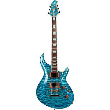 ESP Exhibition Custom Mystique Electric Guitar See-Thru Blue