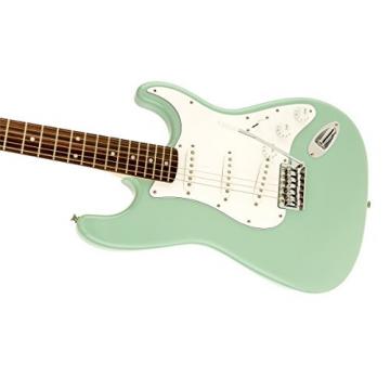 Squier by Fender Affinity Stratocaster Beginner Electric Guitar - Rosewood Fingerboard, Surf Green