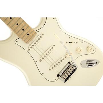 Squier by Fender Deluxe Stratocaster Electric Guitar - Pearl White Metallic - Maple Fingerboard