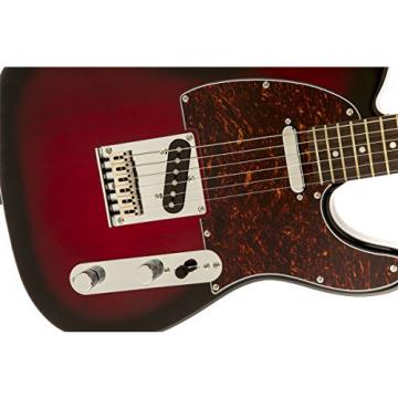 Squier by Fender Standard Telecaster Electric Guitar - Antique Burst - Rosewood Fingerboard