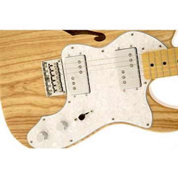Squier by Fender Vintage Modified '72 Telecaster Electric Guitar Thinline - Natural - Maple Fingerboard