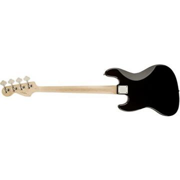 Squier by Fender Affinity Jazz Beginner Electric Bass Guitar - Rosewood Fingerboard, Black