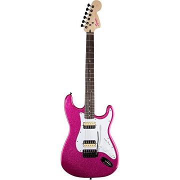 Squier Affinity Series Stratocaster HH with Tremolo Electric Guitar Candy Pink