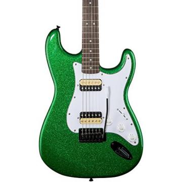 Squier Affinity Series Stratocaster HH with Tremolo Electric Guitar Candy Green