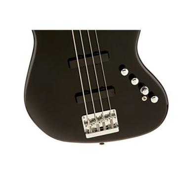 Squier by Fender Deluxe Active Jazz Bass IV String, Black