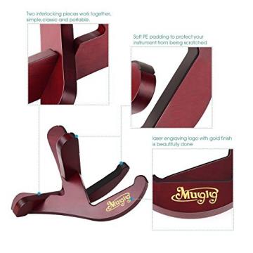 Mugig Musical Instrument Stand with Two Y Shaped Pieces for Guitar