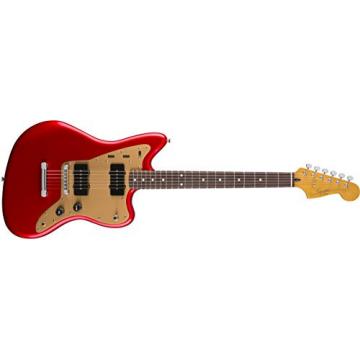 Squier by Fender Deluxe Jazzmaster  - Rosewood Fingerboard  - Candy Apple Red  - Hard Tail
