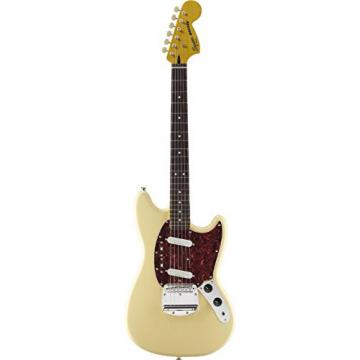 Squier by Fender Vintage Modified Mustang Electric Guitar, Rosewood Fingerboard, Vintage White