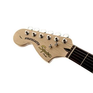 Squier by Fender Standard Left Hand Stratocaster Electric Guitar - Black Mettalic - Rosewood Fingerboard
