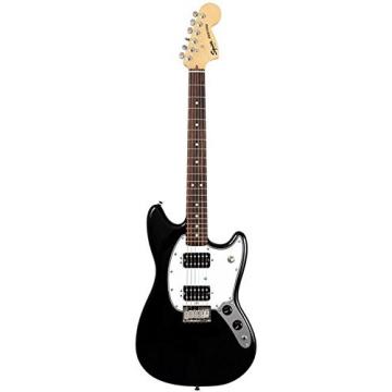 Fender Squier Bullet Mustang HH, Rosewood Fingerboard - BK w/Hard Case &amp; More