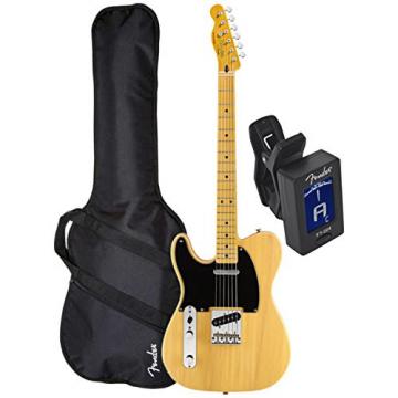 Squier Classic Vibe Tele '50s BTB Left Handed Electric Guitar w/ Gig Bag and Tuner