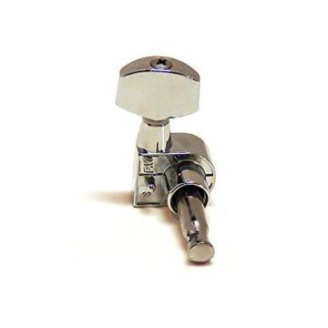 Genuine Fender Left Handed Squier Affinity Sealed Gear Tuning Machines - Chrome
