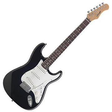 Stagg S300 3/4 BK Standard S Electric Guitar - Black