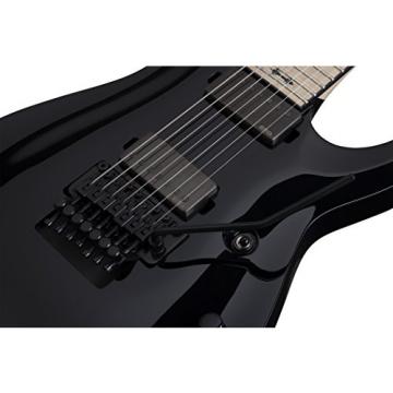 Schecter 413 7-String Solid-Body Electric Guitar, Gloss Black
