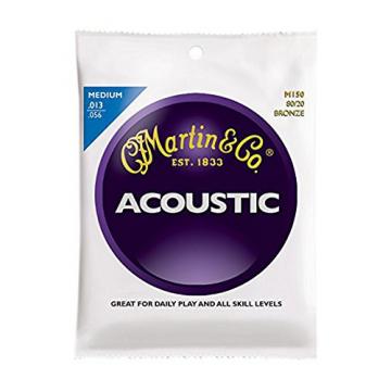 Martin M150 80/20 Bronze Round Wound Medium Acoustic Guitar Strings