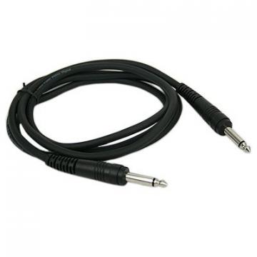 HDE Guitar Cable 6 Foot 1/4&quot; Bass Keyboard Amplifier Input Quarter Inch Cord