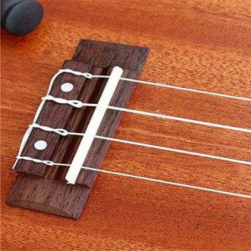 5packs Nylon Strings For Acoustic Guitar (Pack Of 4,White)