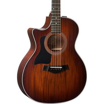 Taylor 300 Series 324ce-LH Grand Auditorium Left-Handed Acoustic-Electric Guitar