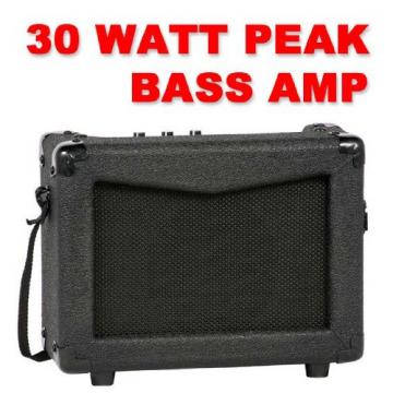 Full Size Electric Bass Guitar Starter Beginner Pack with Amp Case Strap Blue Package