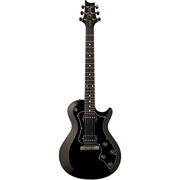 PRS T2SD06_BL S2 Singlecut Standard with Dots Solid-Body Electric Guitar, Black