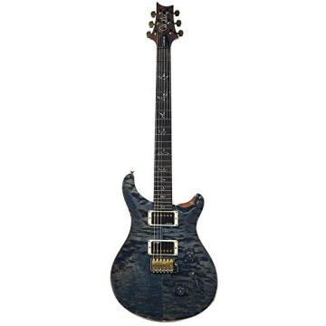 PRS CME Wood Library Custom 24 10 Top Quilt Faded Whale Blue w/Pattern Regular Neck