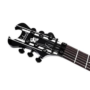 Schecter Synyster Gates Standard Electric Guitar (Gloss Black,Pin Stripe)