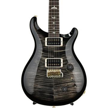 PRS Custom 22 10-Top - Charcoal Burst with Pattern Neck