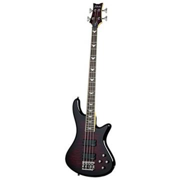 Schecter Stiletto Extreme-4 Bass Guitar (4 String, Black Cherry)