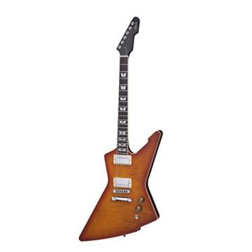 Schecter 1323 Solid-Body Electric Guitar, Honey Sunburst