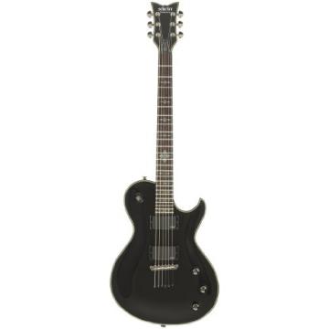 Schecter Damien Elite Solo Electric Guitar - Metallic Black