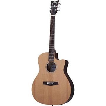 Schecter 3715 Acoustic Guitar, Natural Satin