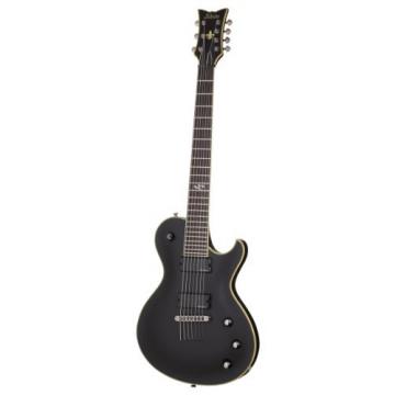 Schecter BLACKJACK ATX SOLO-7 Special Edition 6-String Electric Guitar, Aged Black Satin