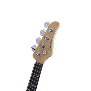 Schecter 2490 4-String Bass Guitar, Gloss Natural