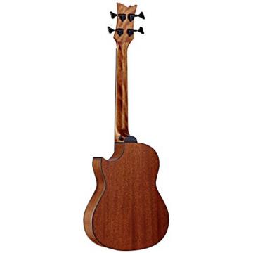 Ortega Guitars D-WALKER-MM Deep Series Extra Short Scale Acoustic Bass with Agathis Top and Body