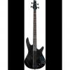 Custom Ibanez SRKP4 Weathered Black Bass Guitar with Korg Mini Kaoss Pad 2