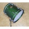 Custom Pearl  16x18 Masters Custom Bass Drum Emerald Mist