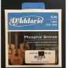 Custom D'Addario EJ16 Light Acoustic Guitar Strings (.012-.053) Phosphor Bronze