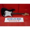 Custom Squier Affinity Stratocaster Black with Birdseye Neck: One in a Million!