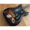 Custom 1967 Hagstrom H II B Electric Bass w/ Original HSC 3 Color Sunburst
