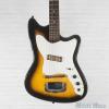 Custom Vintage '60s Harmony H14 Bobkat Electric Guitar Vintage Sunburst USA Made Gold Foil Pickup