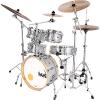 Custom New Taye Drums GoKit GK518F-SS Drum Set In Silver Sparkle Finish With Hardware Pack G