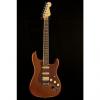 Custom Fender  Reclaimed Old Growth Redwood Stratocaster Red Wood