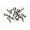 Custom Fender screws - 3x3/8" - Nickel