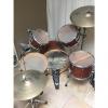 Custom Allegra drums, 5 piece full kit, natural Douglass Fir shells