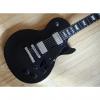 Custom 1991 Gibson Les Paul Studio Electric Guitar Ebony 490R, 498T Humbuckers w/ohsc