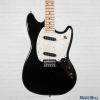 Custom 2016 Fender Offset Series Mustang Electric Guitar Black