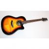 Custom Ovation Standard Balladeer 2771 AX Sunburst Acoustic-Electric Guitar w/ Gigbag