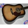 Custom CMF Martin Veneer D90 Acoustic Guitar Sitka Solid Spruce Top With Ox Bone Nut &amp; Saddler