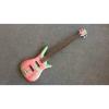 Custom Shop Warwick 4 Strings Marble Pink Green Bass